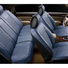 Car Seat Cover PVC Jean Style for 7 Seats